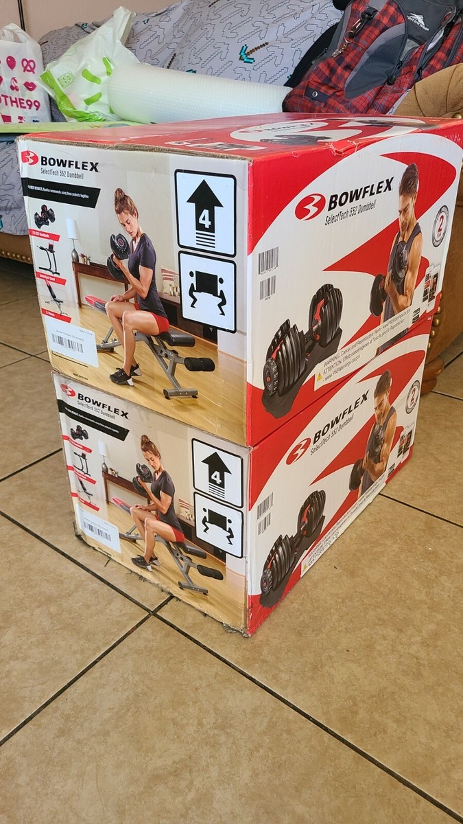 akiraさま専用　Bowflex 52.5ポンドx2 SelectTech 552 Adjustable Dumbbells | BowFlex