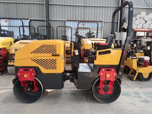 FreeShip 2Ton Road Roller Vibratory Roller Asphalt Ride On Mini Compactor Roller - Picture 4 of 11