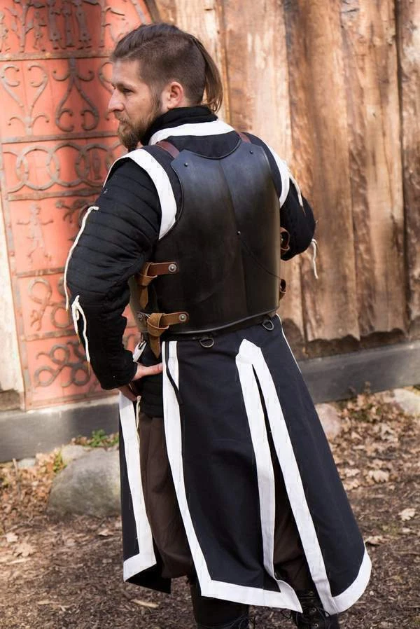 Kürass Ritter Brustpanzer Mittelalterlicher Krieger Brustpanzer Cosplay Jacke - Bild 3 von 4