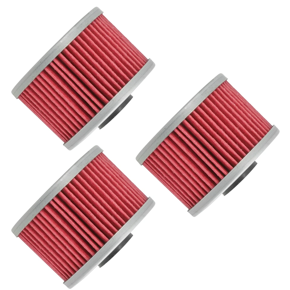 3 Pack Oil Filter for Honda XR400R XR440 1996 1997 1998 1999 2000 01 02 03 2004 - Image 4 of 4