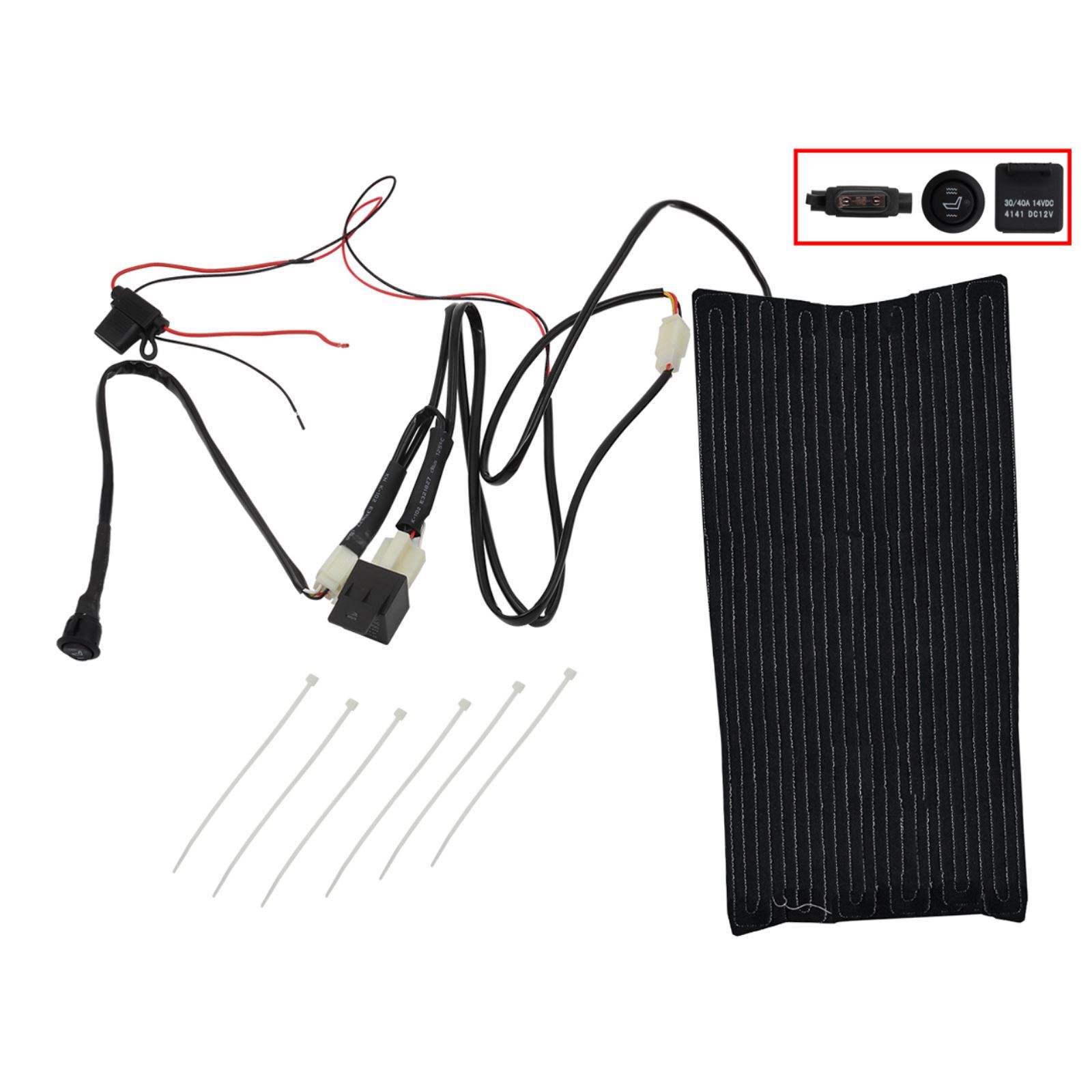 SPI Sports Parts Inc HEATED SEAT PAD UC-12163