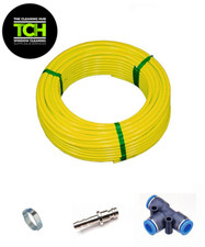 Yellow PVC Pole Hose Kit - 5mm ID - 10 Meters - Waterfed Pole Window Cleaning