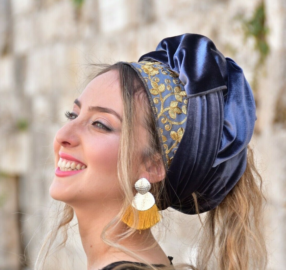 Shirel Wrap Headband TICHEL, Hair Snood, Chemo Snood, Head Scarf