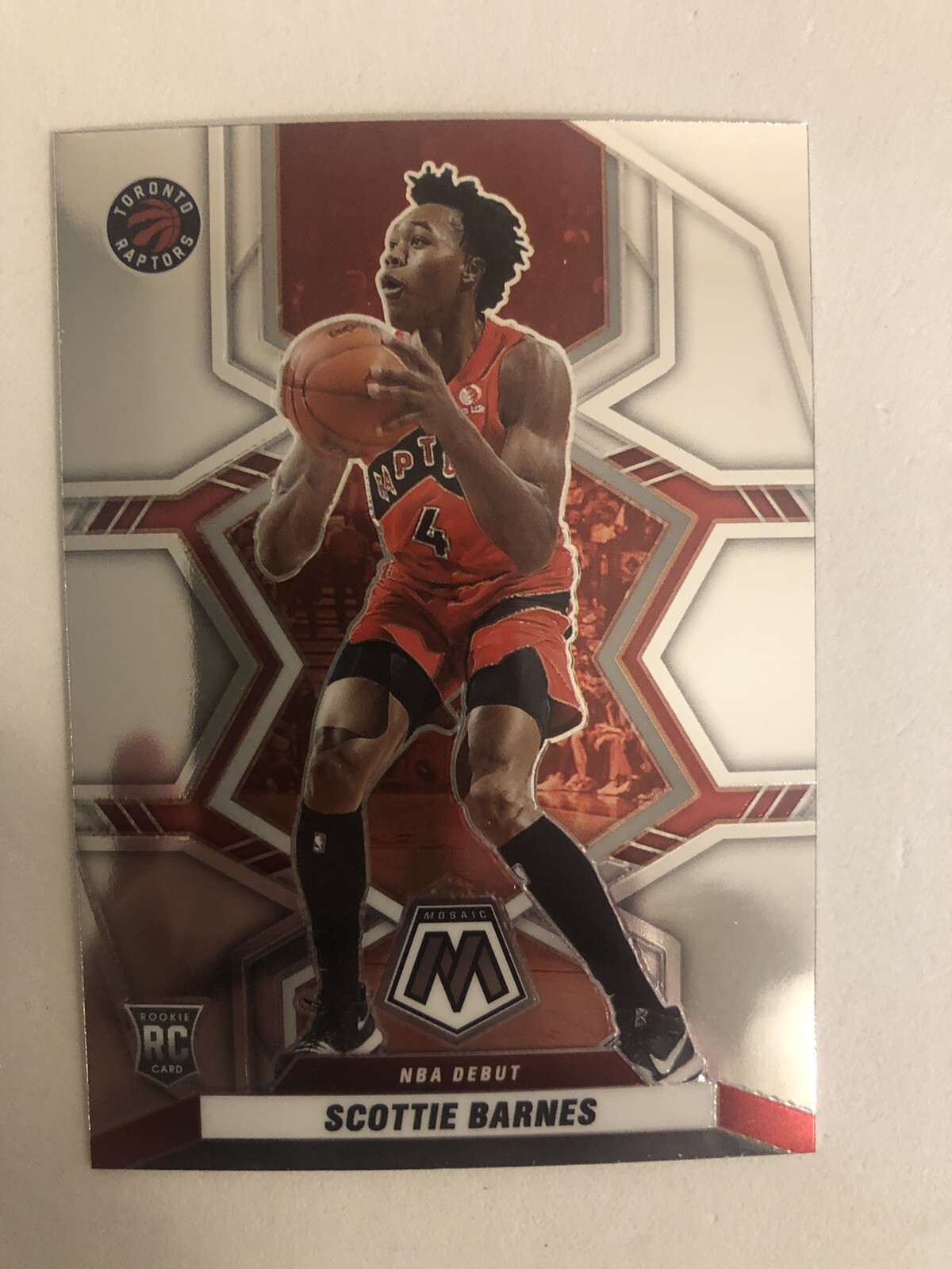 2021-22 Panini NBA Mosaic SCOTTIE BARNES NBA Debut Base #264 RC Rookie Raptors