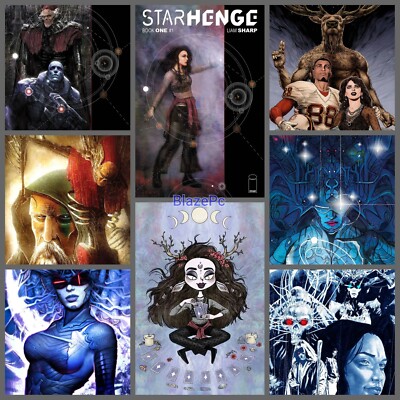Starhenge Dragon & Boar #1 Cover A B C D E F G H Variant Set Option Image Comics