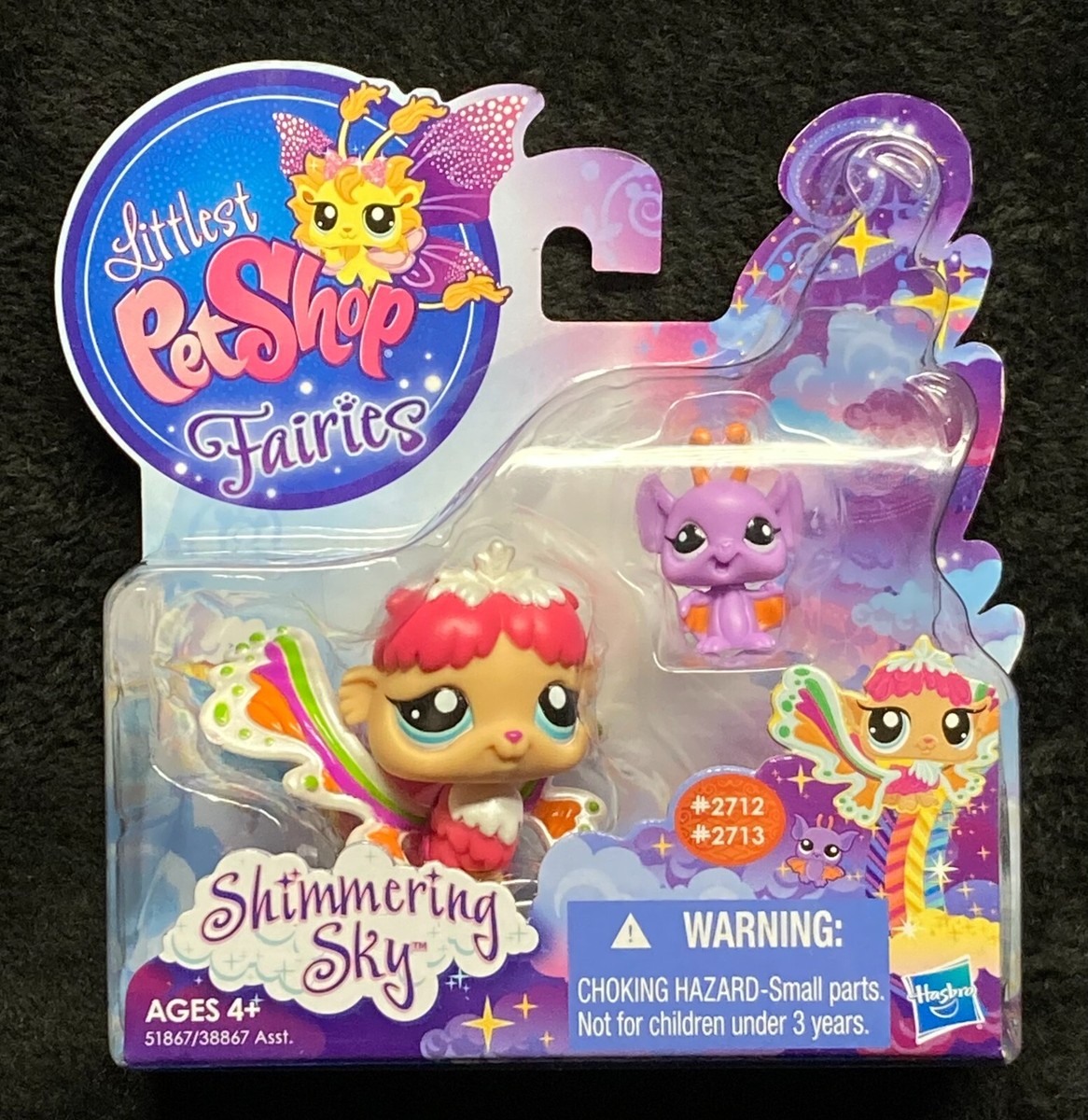 LPS ~ Fairies: Rain Prism Fairy #2712 ~ Bat #2713 ~ RARE ~ NIB | eBay