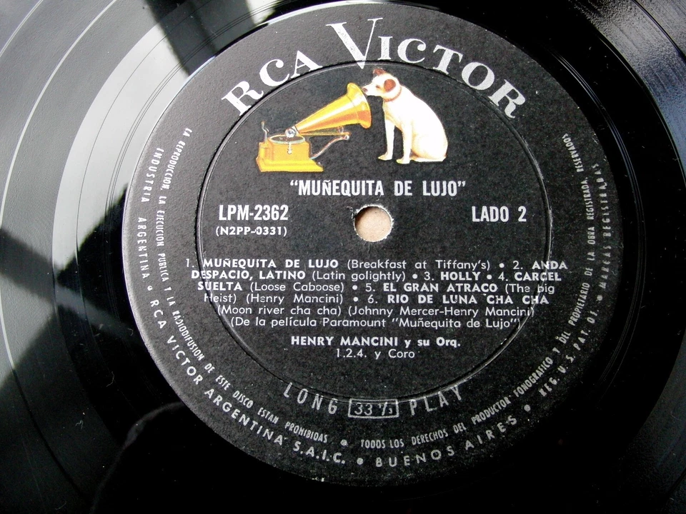 AUDREY HEPBURN Breakfast At Tiffany's OST Top Rare ED. LP 1961 Muñequita de Lujo - Image 4 of 4