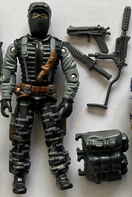 Black Major Custom  Shockwave Night Force Gijoe Cobra 3.75 ARAH