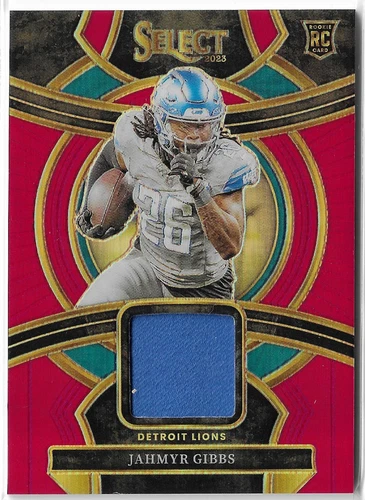 2023 Panini Select Jahmyr Gibbs #RSW-JGI