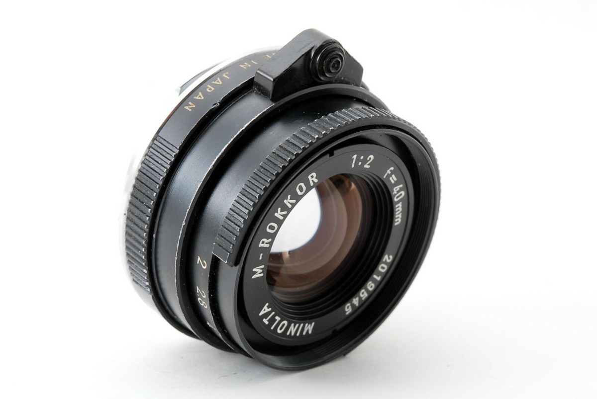 ■美品■MINOLTA M ROKKOR 40mm F2 CL 2448 MINOLTA M-ROKKOR 40mm F2 From Japan 【Exc】 | eBay