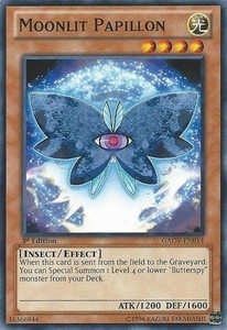 Moonlit Papillon - GAOV-EN014 - Common - 1st Edition x3 - Lightly Played