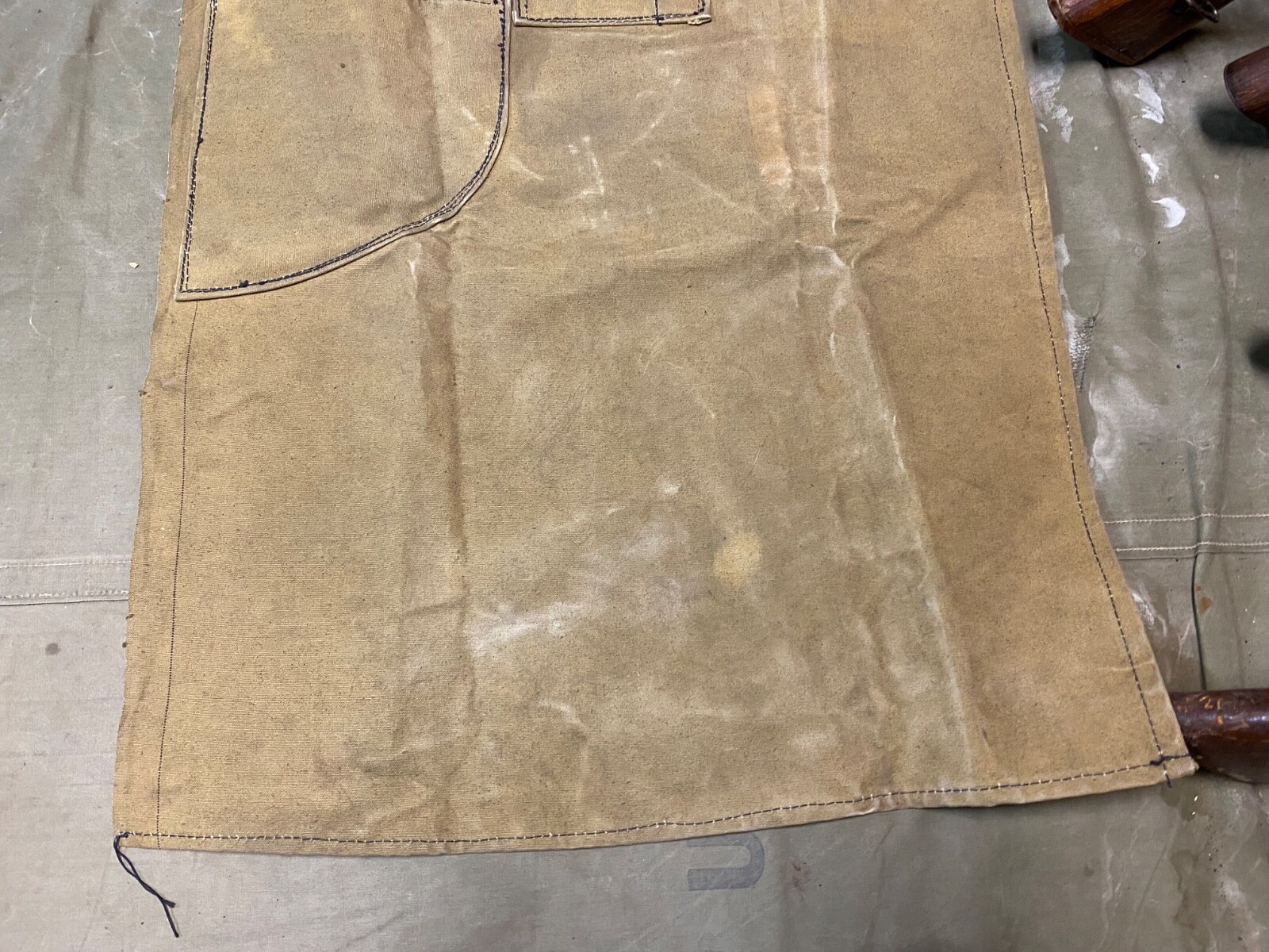 ORIGINAL WWI US ARMY WORK FARRIER MECHANIC APRON