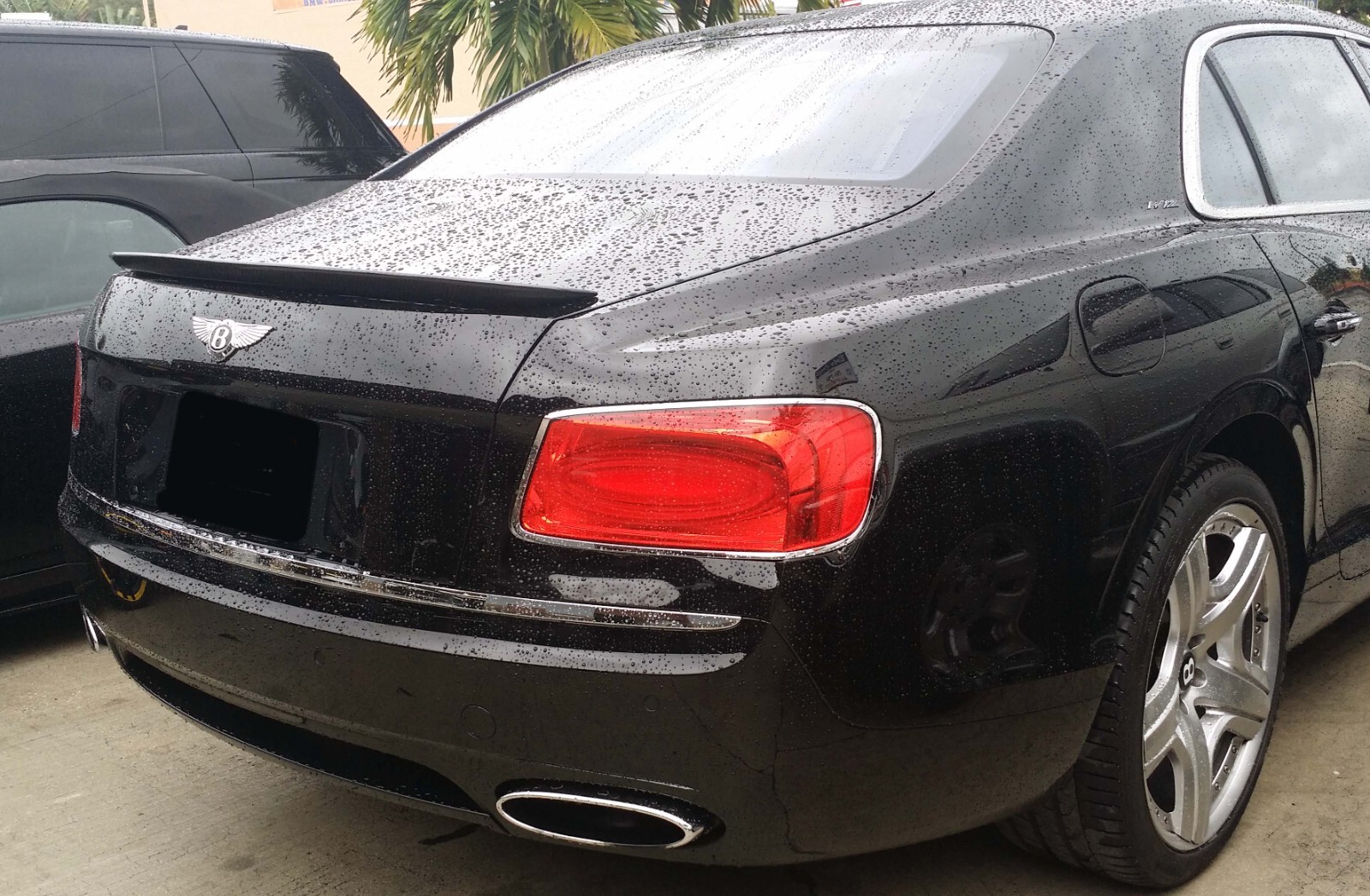 Bentley Continental Spur W12 Sedan  2014-19 lineaTesoro Trunk Spoiler  Made  USA