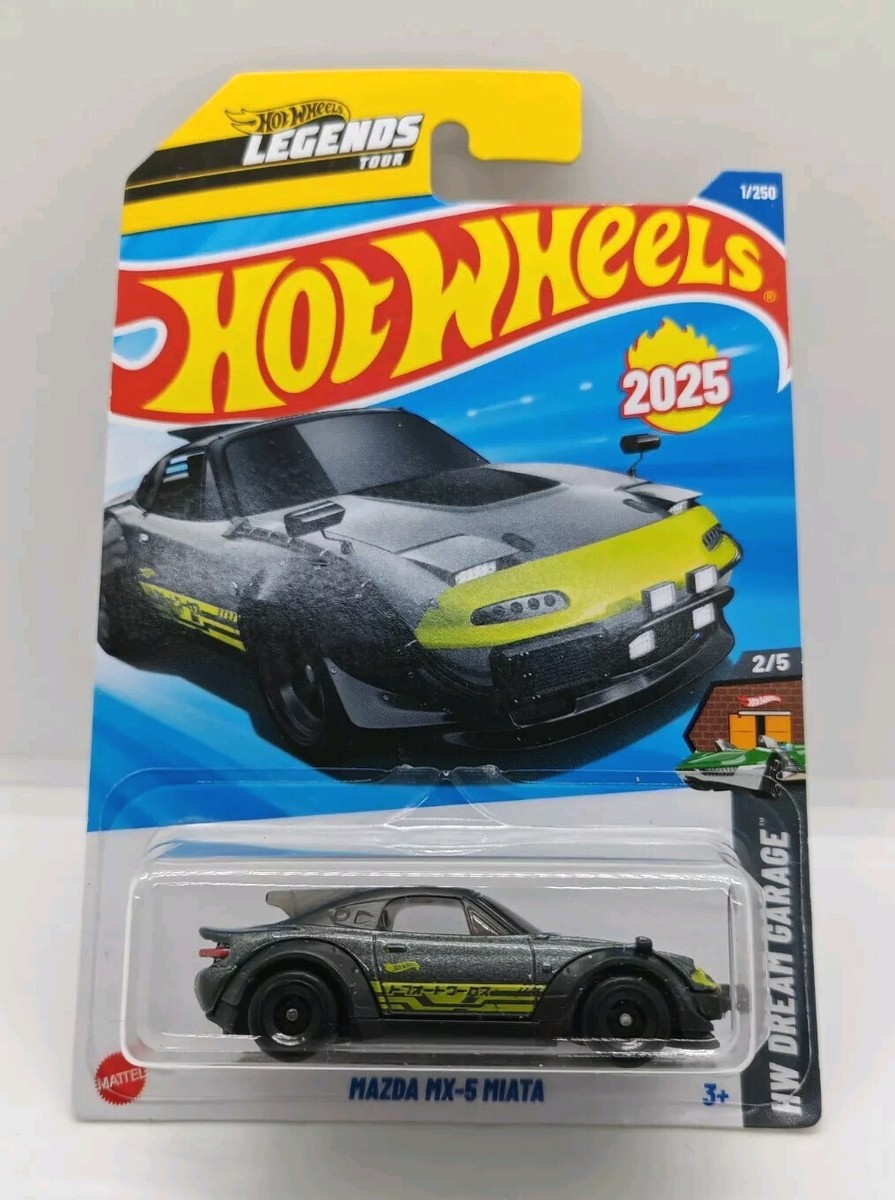 HOT WHEELS 2025 Case B MAZDA MX-5 MIATA LEGEND TOUR HW DREAM