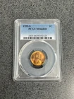 1955 - S United States Lincoln Small Cent - PCGS - MS66 - Red