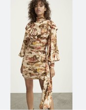 NWT Zmmermann Resistance Silk Dress Size Au0