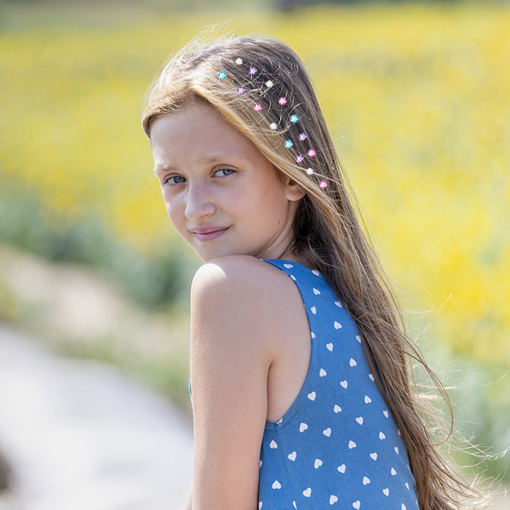 180pcs Hair Styling Tools DIY Hair Accessories Hair Decoration Stapler