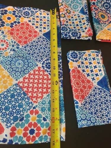 CYNTHIA ROWLEY INDOOR OUTDOOR EASY CARE TABLECLOTH 101 x 60 & 6 matching napkins - Picture 9 of 11