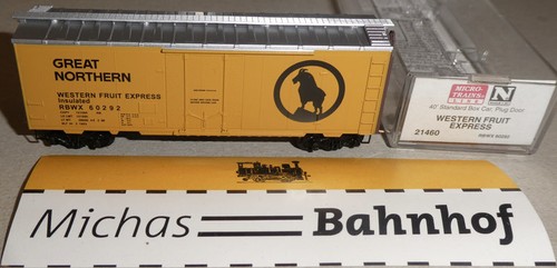 Western Fruit Ex RBWX 60292 40´ St Boxcar Micro Trains Line 21460 N 1:160 Ä92 å | Zustand: Gebraucht