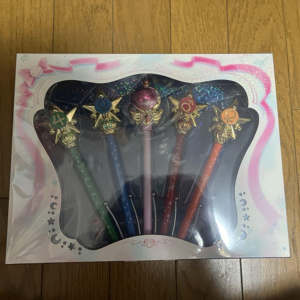 Sailor Moon 20th Anniversary Ballpoint Pen Transformation Pen Set eBay