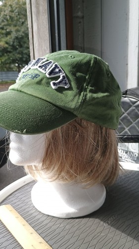 Gorra Antigua Azul Marino Lg Verde con Blanco Azul Bordado NY/SF Casual Estilo Distress Sombrero - Imagen 18 de 18