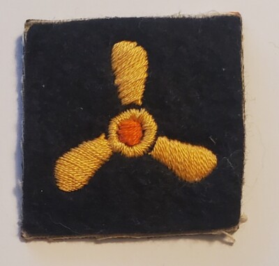 Vintage Felt Ireland Irish Naval Navy Engineering Sleeve Patch