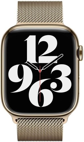Apple 45mm WatchBand Stainless Steel - Gold Milanese Loop Genuine (ML763AM/A)™ - Picture 6 of 9
