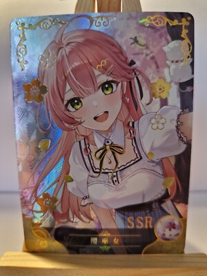 Sakura Miko | Goddess Story NS-1M14 SSR-09 | Anime Waifu