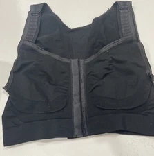 Carefix- Women's Black Post-OP Bra- Size L