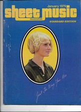 SHEEET MUSIC MAGAZINE---JANUARY 1979