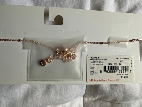 Collana girocollo nuova Lauren Conrad tono oro 13 pollici. b24 - Foto 4 di 8