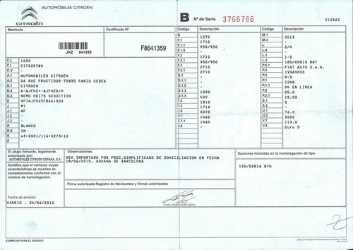0204051107 hauptbremszylinder 247904 für CITROEN NEMO FURGON 1.3 HDI 75 2008 - Picture 7 of 15