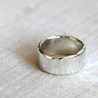 Solid 925 Sterling Heavy Band Ring  Handmade Anniversary Gift Ring All Size
