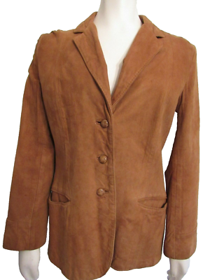 H Bar C Ranchwear ベージュ ギャバジャン H BAR C CALIFORNIA RANCHWEAR Size 14 Womans 3-Button Blazer Jacket