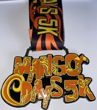 OAHU HAWAII MANGO DAYS 5K FINISHERS RACE MEDAL