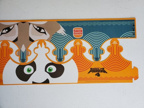 2 Brand New Kung Fu Panda 4 Burger King Crowns Kung Fu Panda 4 BK Crown - Picture 3 of 3