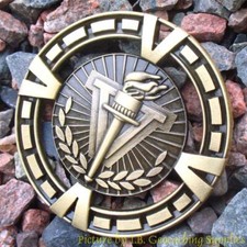 Geocaching Milestone Finds Victory Geomedal Geocoin 100, 500, 1K, Ant. Gold 