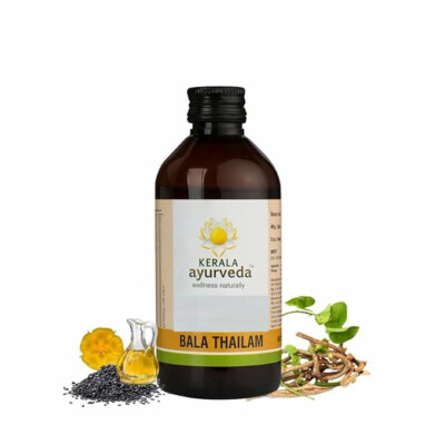 Kerala Ayurveda Bala Thailam Muscle and Bone Strengthening Abhyanga Oil 200 ml