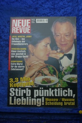 Neue Revue 29/00 vom 13.07.2000 Magazin zum Geburtstag Klaus Löwitsch Alex Jolig