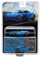 Mini GT 1:64 McLaren 750S Spider Belize Blue Diecast Model Car MGT00812