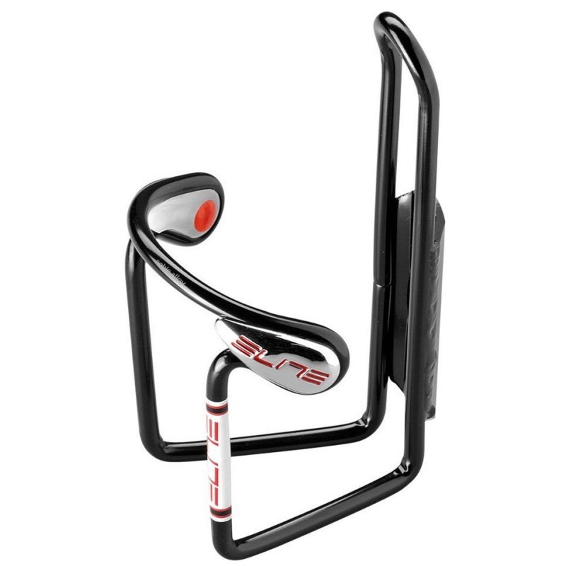Classic Elite Ciussi Gel Button Water Bottle Cage Black or Silver Bike Non Slip
