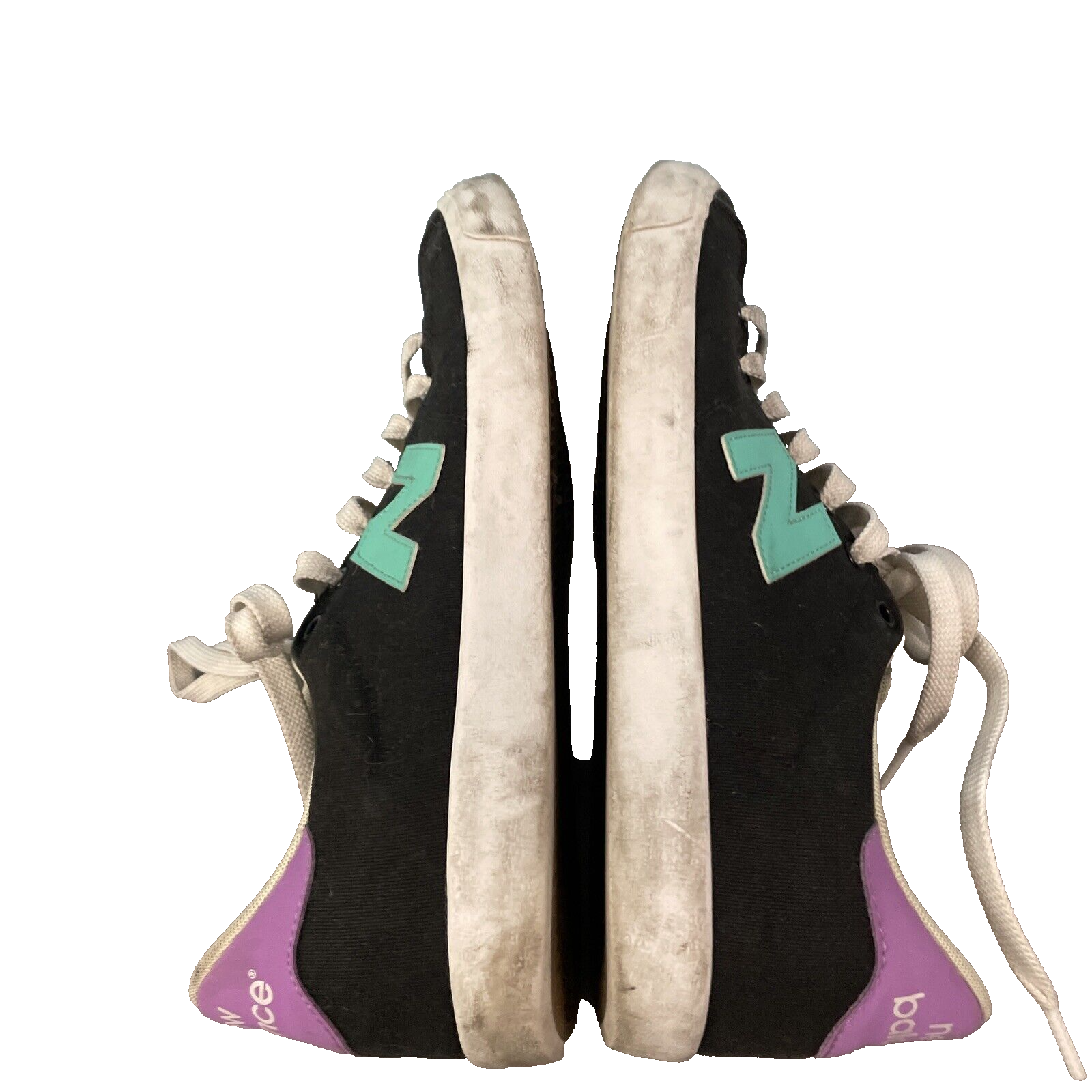 NEW BALANCE Shoes 210 Mens 11 Black Purple Teal LowTop Lace Aqaberry Sneakers 11