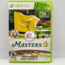 Tiger Woods PGA TOUR 12 The Masters Xbox 360 Game  Case CIB