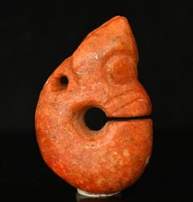 2.9''Hongshan Culture Old Jade Carving Yu Pig Dragon Hook Gou Amulet Pendant