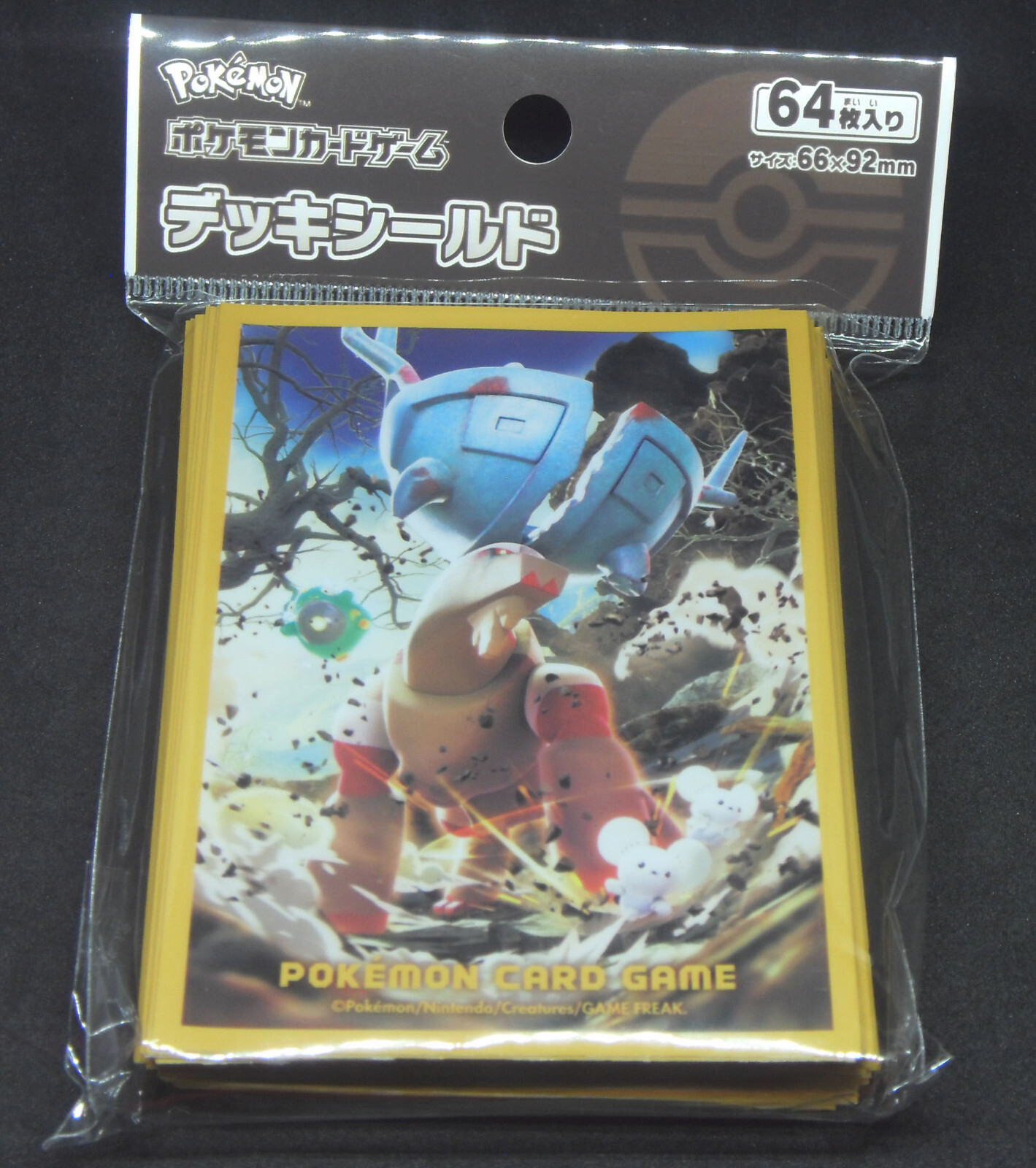 Japan Pokemon Center Ting-Lu Tandemaus Bellibolt Card Sleeves (64 pcs)