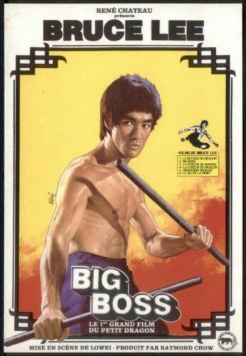 Bruce Lee rene chateau dans cassettes vidéo