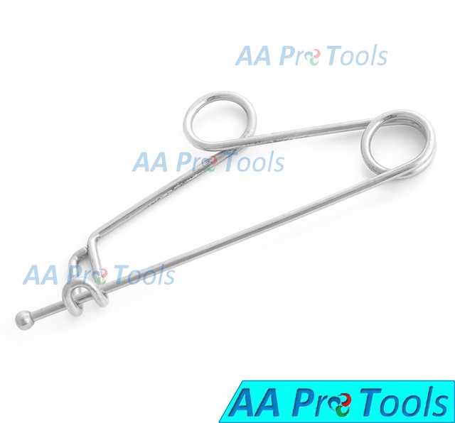 Mayo Safety Pin Mayo Instruments Holder 5.5" For Holding Ring Handle