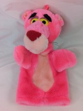 The 24K Co Pink Panther Hand Puppet Plush 1991 Stuffed Animal Toy