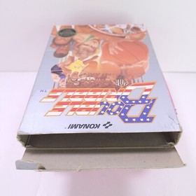 Carro de caja Double Dribble (Nintendo Entertainment System 1985) NES probado manual