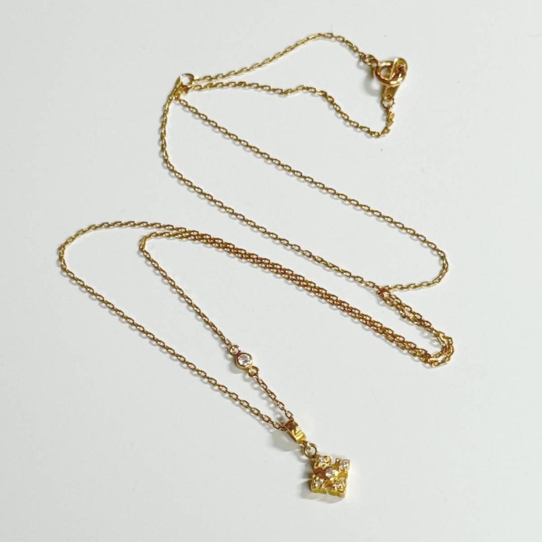 Loree Rodkin【K18YG】PRINCESS CROSS PIERCE Loree Rodkin K18YG diamond cross necklace PETITE FANCY PRINCESS